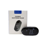 Elektronische meter met digitaal scherm en USB-C-opladen 99 m kleur zwart