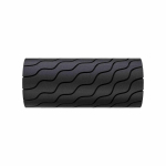 Vibrerende foamroller met Bluetooth kleur zwart