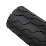 Vibrerende foamroller met Bluetooth kleur zwart