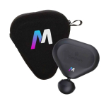 Spiermassage-apparaat met Bluetooth en USB-C Therabody kleur zwart