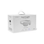 Ontspannend oogmasker met warmte en vibratie Therabody kleur wit