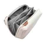 Reisorganizer van gerecycled nylon van Peak Design kleur ivoor