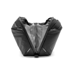 Grote waterdichte Peak Design toilettas van nylon met haak kleur zwart