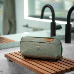 Kleine waterdichte nylon toilettas om op te hangen, Peak Design kleur donkergroen