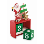 Kerst bureaukalender met aftelling kleur gemengd tweede weergave