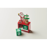 Kerst bureaukalender met aftelling kleur gemengd foto weergave