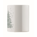 Keramische mok met kerstmotief en bijpassend oor 300 ml vijfde weergave
