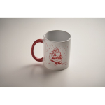 Keramische mok met kerstmotief en bijpassend oor 300 ml foto weergave