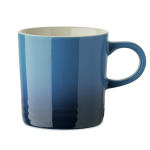 Keramische mok met vervagend kleureffect en witte binnenkant 290ml kleur blauw achtste weergave