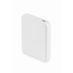 Externe batterij met snelladen, compatibel met laptops, 5.000 mAh kleur wit vierde weergave