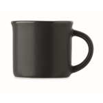 Keramische espresso mok, personaliseerbaar, 40ml kleur zwart vierde weergave