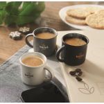 Keramische espresso mok, personaliseerbaar, 40ml kleur wit sfeervolle hoofdweergave