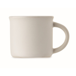 Keramische espresso mok, personaliseerbaar, 40ml kleur wit vierde weergave