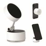 Magnetische telefoonhouder met laadfunctie kleur wit