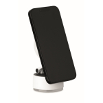 Magnetische telefoonhouder met laadfunctie kleur wit vierde weergave