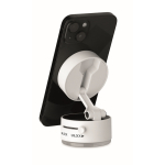 Magnetische telefoonhouder met laadfunctie kleur wit vijfde weergave