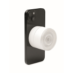 Magnetische telefoonhouder met laadfunctie kleur wit zesde weergave