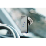 Magnetische telefoonhouder met laadfunctie kleur wit vierde sfeervolle weergave 2