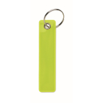 Reflecterende ”Remove before flight” sleutelhanger, personaliseerbaar kleur neon geel