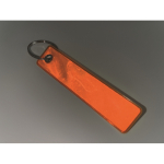 Reflecterende ”Remove before flight” sleutelhanger, personaliseerbaar kleur neon oranje foto bekijken derde weergave