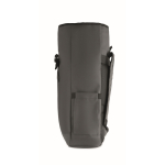 Roll-top rugzak voor laptop met trolleyriem 15'' kleur donkergrijs negende weergave