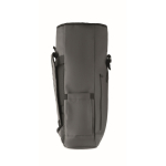 Roll-top rugzak voor laptop met trolleyriem 15'' kleur donkergrijs tiende weergave