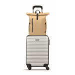 Roll-top rugzak voor laptop met trolleyriem 15'' achtste weergave