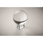 Ronde glazen trofee met bijpassende basis om te personaliseren kleur doorzichtig foto bekijken vierde weergave