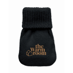 Klein polyester handwarmer met warmwatersysteem kleur zwart hoofdweergave