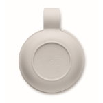 Ontbijtbeker to-go met 2 aparte compartimenten 450 ml kleur wit negende weergave