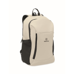 Laptoprugzak met meerdere buitenvakken 15'' kleur ivoor hoofdweergave