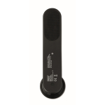Draadloze magnetische autolader met magnetische ring kleur zwart vijfde weergave