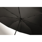 Windbestendige opvouwbare paraplu met automatischesluiting Ø99 kleur zwart foto bekijken vierde weergave
