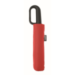 Windbestendige opvouwbare paraplu met automatischesluiting Ø99 kleur rood tweede weergave