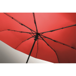 Windbestendige opvouwbare paraplu met automatischesluiting Ø99 kleur rood foto bekijken vierde weergave