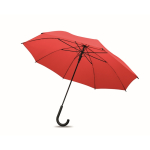 Halfautomatische windbestendige paraplu Ø103 kleur rood derde weergave