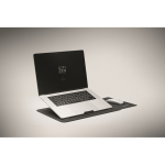 Multifunctionele laptophoes met standaard en muismat 16'' kleur zwart hoofdweergave