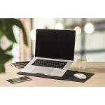 Multifunctionele laptophoes met standaard en muismat 16'' kleur zwart tweede sfeervolle weergave