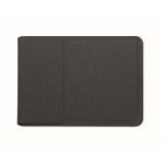 Multifunctionele laptophoes met standaard en muismat 16'' kleur zwart achtste weergave