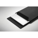 Multifunctionele laptophoes met standaard en muismat 16'' kleur zwart tweede foto weergave
