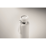 Isothermische fles met handvat en beker aan de onderkant 500 ml kleur wit foto bekijken vierde weergave
