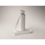 Isothermische fles met handvat en beker aan de onderkant 500 ml kleur wit foto bekijken zevende weergave