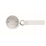 Isothermische fles met handvat en beker aan de onderkant 500 ml kleur wit