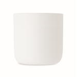 Isothermische fles met handvat en beker aan de onderkant 500 ml kleur wit