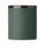 Keramische mok met soft-touch coating in kleuren 300 ml kleur donkergroen derde weergave