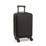 Harde trolley met vakken voor documenten en laptop 20'' kleur zwart