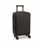 Harde trolley met vakken voor documenten en laptop 20'' kleur zwart hoofdweergave