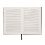 Notitieboek met niet-gedateerde dagagenda en bijpassende bladwijzer A5 kleur zwart zevende weergave