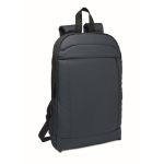 Laptoprugzak van RPET en PU met bagageriem 16'' kleur blauw