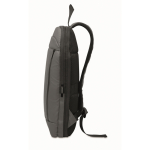 Laptoprugzak van RPET en PU met bagageriem 16'' kleur donkergrijs achtste weergave